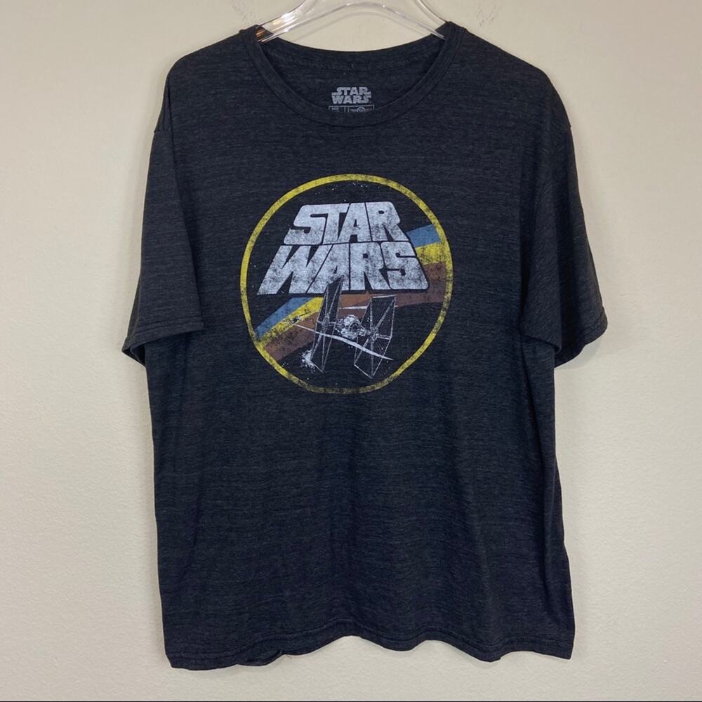 Star Wars Distressed Graphic Tee Sz XL